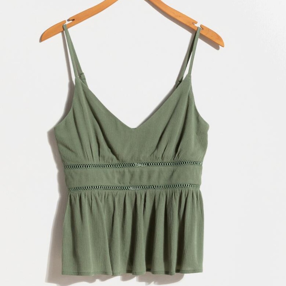 IRA LADDER TRIM TANK TOP
